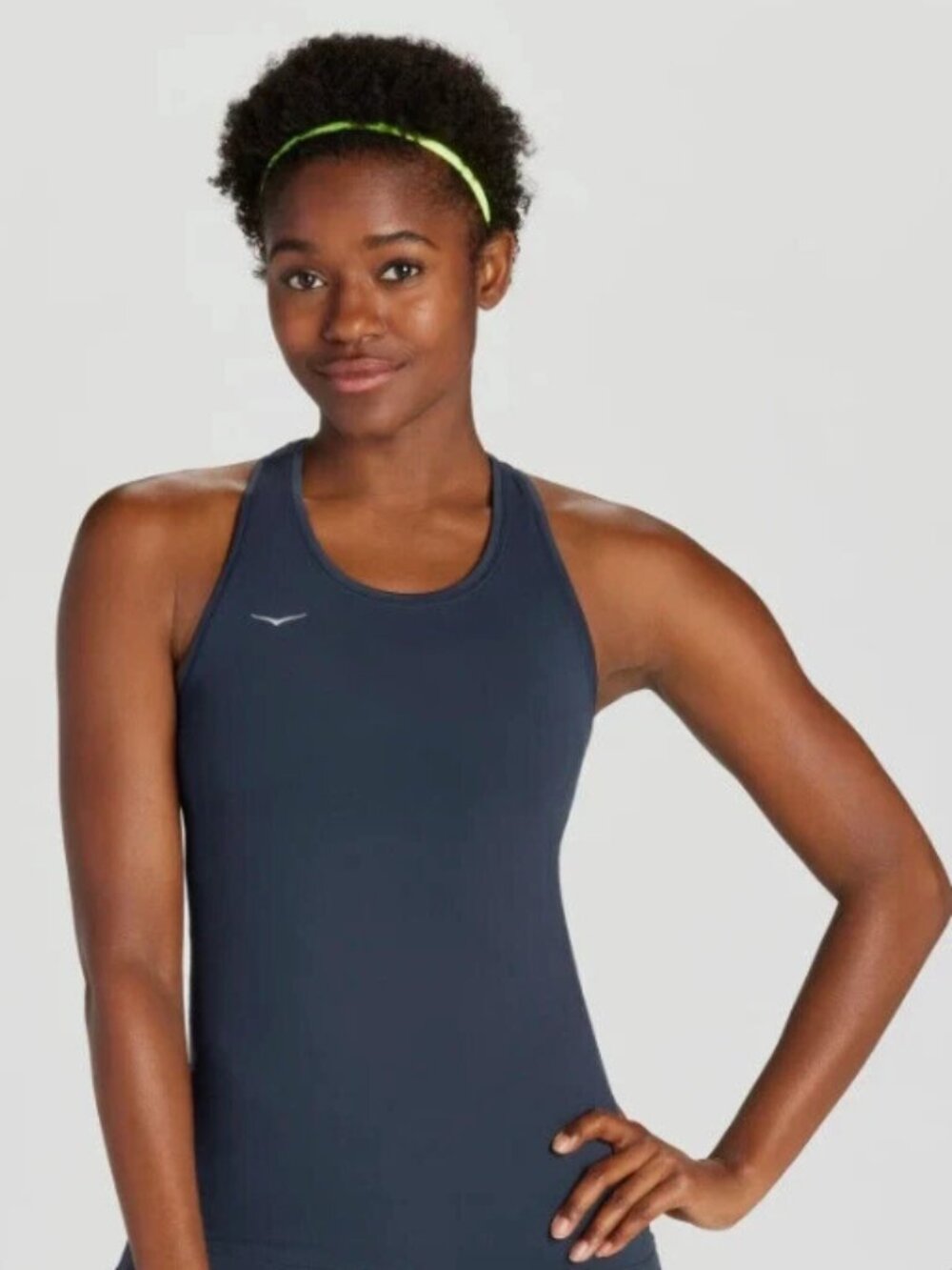 HOKA One One tank XL Form-fitting hip length HUPANA Outer Space NWT